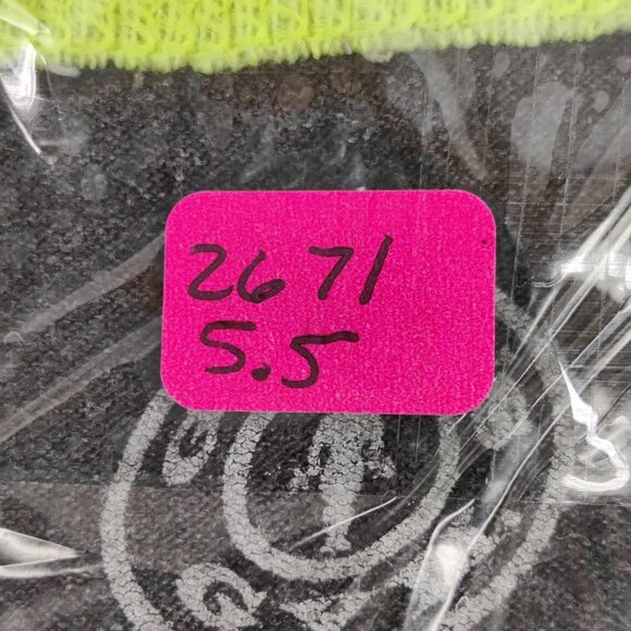 Gold's Gym Tank Top Mens Large Gray Neon Yellow Muscle Graphic Made USA Workout - Picture 9 of 9